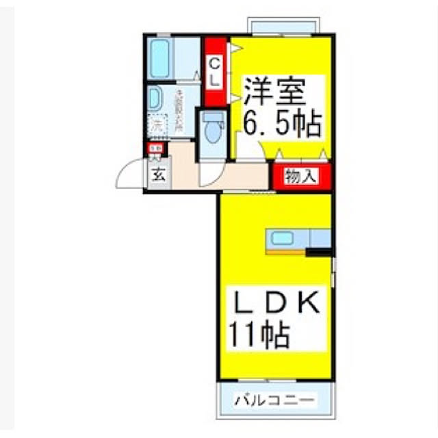 部屋全体/間取り/ひとり暮らし/一人暮らし/賃貸のインテリア実例 - 2018-10-08 11:37:04