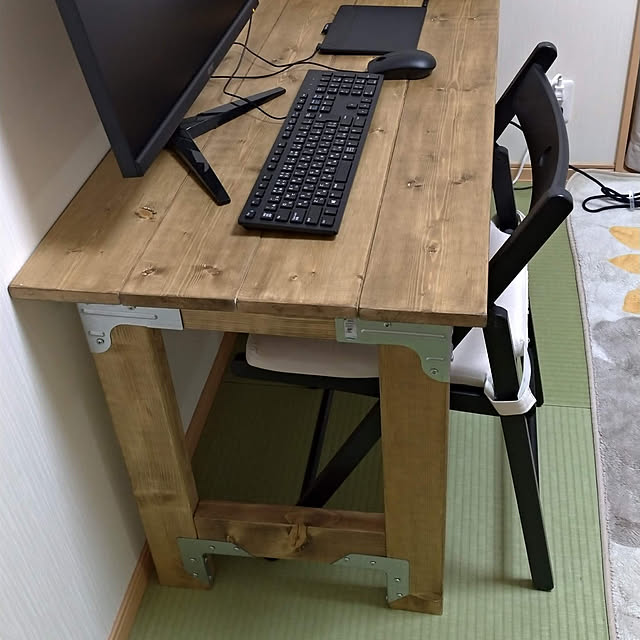 机/DIY/シンプソン金具/ツーバイフォー材/ハンドメイドのインテリア実例 - 2021-07-01 19:22:37