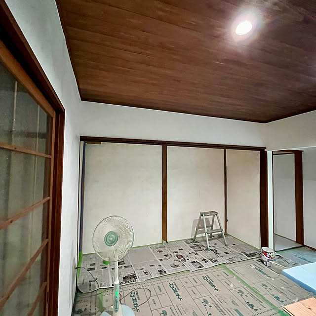 壁/天井/壁ペイント/壁飾り/秋/田舎暮らし...などのインテリア実例 - 2024-10-04 11:09:48