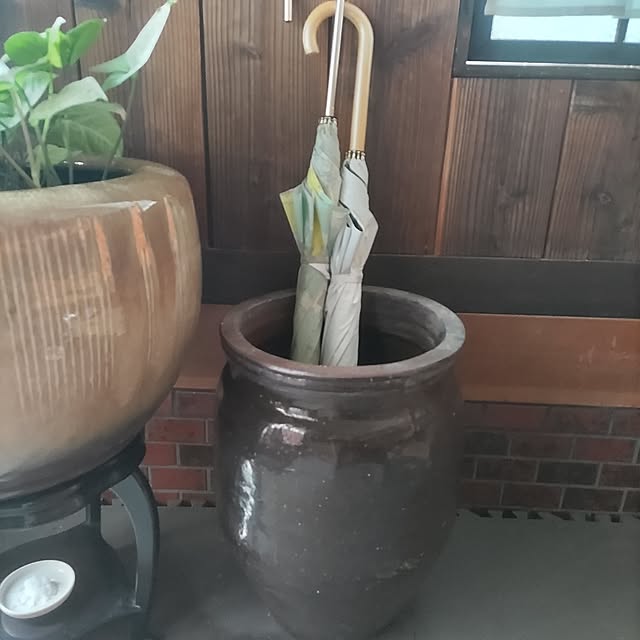 玄関/入り口/傘立て/古道具が好き/イベント参加/観葉植物のある暮らし...などのインテリア実例 - 2026-06-20 09:57:00