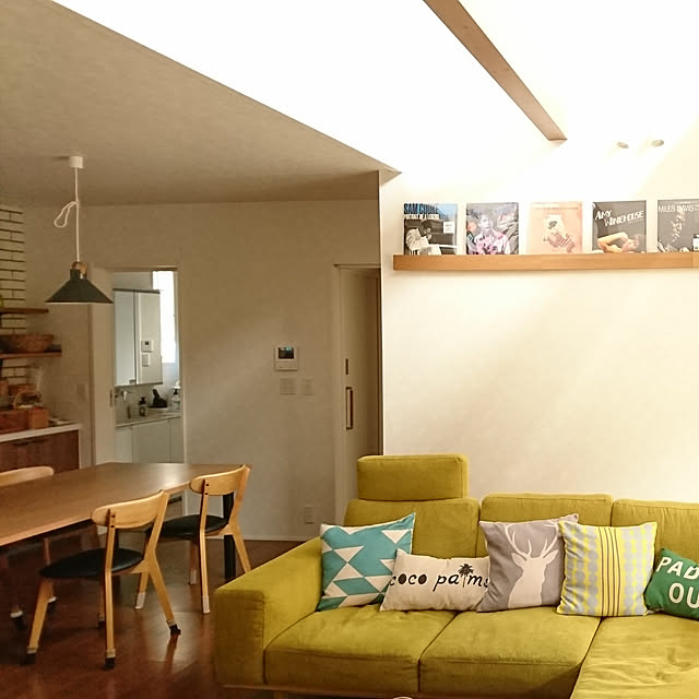 部屋全体/無印良品 壁に付けられる家具/VINYL/レコードのある生活/飾り棚...などのインテリア実例 - 2020-06-22 22:02:18