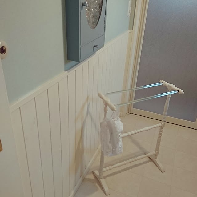 バス/トイレ/アンティーク/板壁/飾り棚/アンティーク家具...などのインテリア実例 - 2016-10-29 09:07:27