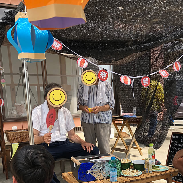 おうち夏祭り/お店屋さんごっこ/古い家を楽しむ/おうち縁日/プール...などのインテリア実例 - 2020-08-10 19:59:01