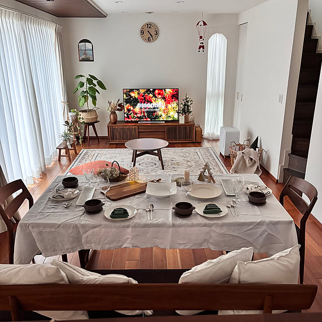 部屋全体/クリスマス/Francfranc/ニトリ/3COINS...などのインテリア実例 - 2024-12-26 15:16:08