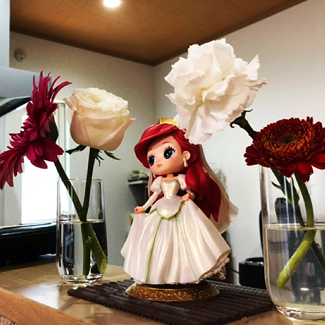 アリエル リトルマーメイド/一番好きな場所/花のある暮らし/キッチンのインテリア実例 - 2020-04-25 15:51:44