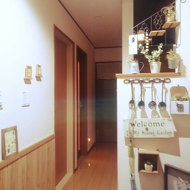 玄関/入り口のインテリア実例 - 2016-04-07 19:41:53
