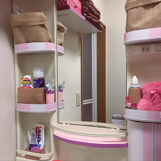 セリア/ダイソー/100均/雑貨/バス/トイレのインテリア実例 - 2019-08-19 02:56:34