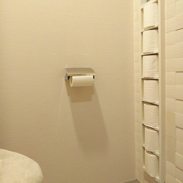 バス/トイレ/トイレ/DIY/ニッチ/ニッチ棚...などのインテリア実例 - 2019-07-08 18:20:04