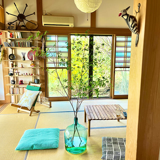 部屋全体/飛騨高山のぬいぐるみ/飛騨高山の工芸品/グリーン/好きな風景...などのインテリア実例 - 2024-04-14 09:23:13