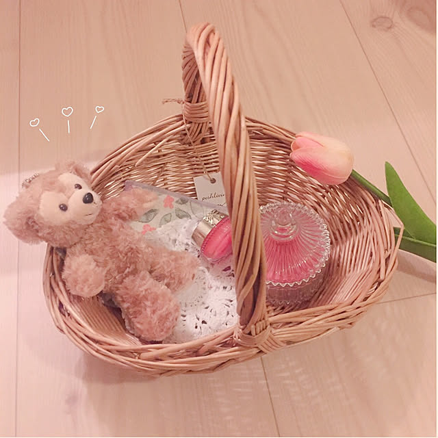 ピンク/ナチュラル/チューリップ/造花/JILLSTUART...などのインテリア実例 - 2019-03-10 21:35:47