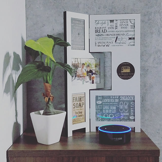 リビング/amazon echo/カフェ風インテリア/男前インテリア/注文住宅...などのインテリア実例 - 2018-11-26 22:06:22
