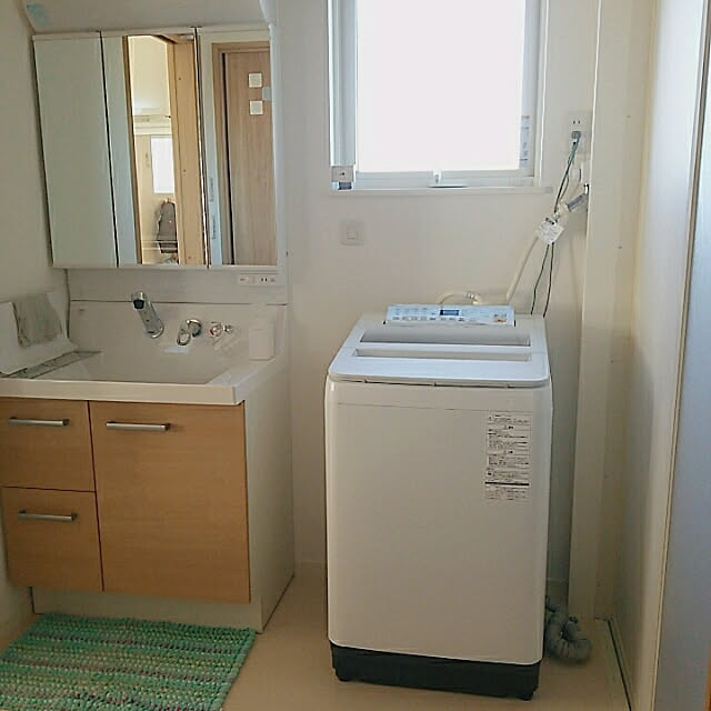 バス/トイレ/ピアラ/Panasonic洗濯機/LIXILのインテリア実例 - 2018-02-12 10:18:48