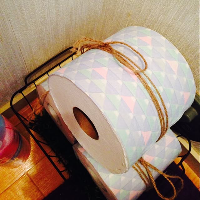 バス/トイレ/セリア/100均/一人暮らし/賃貸のインテリア実例 - 2014-07-08 22:47:47