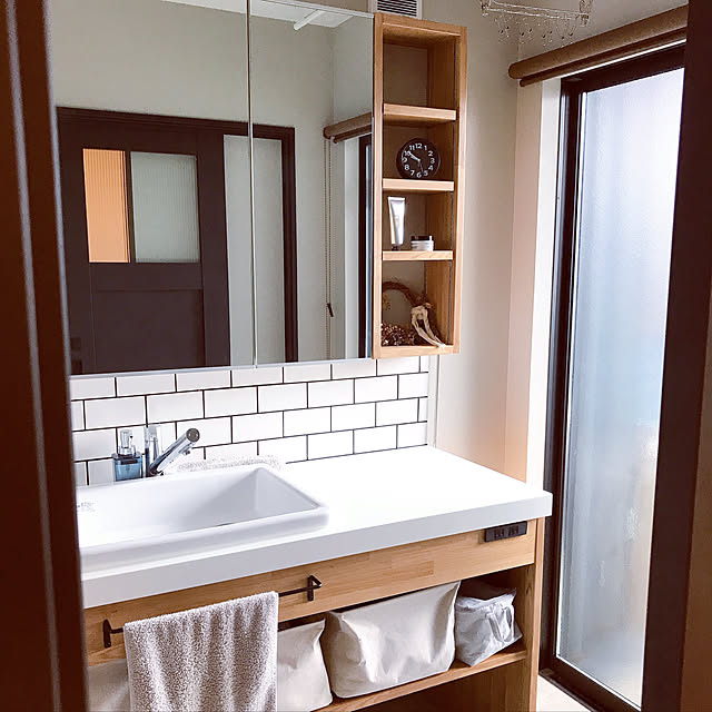 モノトーン/100均/バス/トイレのインテリア実例 - 2020-11-23 23:29:28