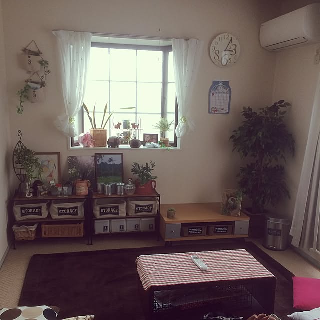 リビング/観葉植物/DIY/ダイソー/雑貨...などのインテリア実例 - 2016-03-11 22:46:09