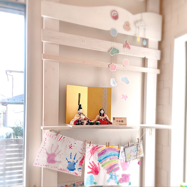 ハンドメイド/子供の製作物/子供の絵/子供の作品/子供のいる暮らし...などのインテリア実例 - 2023-02-11 20:36:53