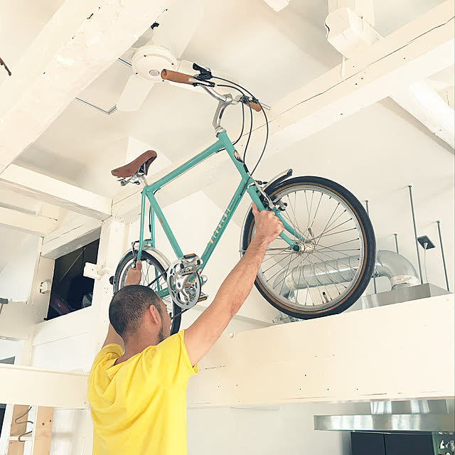 壁/天井/自転車/築45年/古民家/リノベーションのインテリア実例 - 2018-05-29 17:51:08