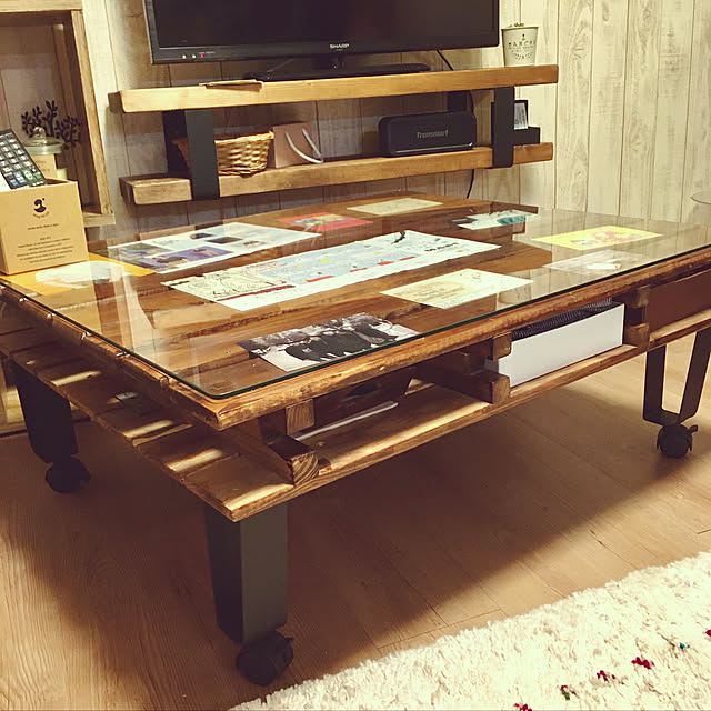 DIY/団地/すのこDIY/男前/カフェ風...などのインテリア実例 - 2020-07-19 20:56:35