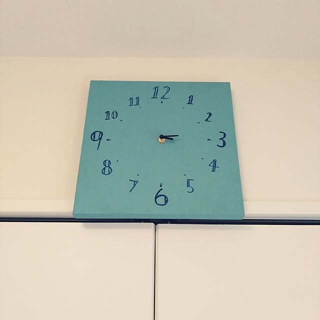 机/時計/seria/時計キット/空箱...などのインテリア実例 - 2023-11-05 15:44:14