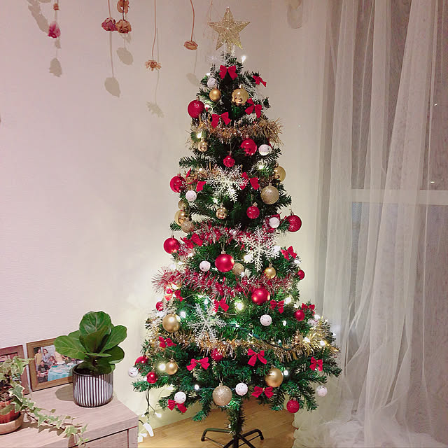 クリスマスツリー150cm/クリスマスツリー/ツリー/切り花がある暮らし/お花のある暮らし...などのインテリア実例 - 2022-12-17 23:59:02