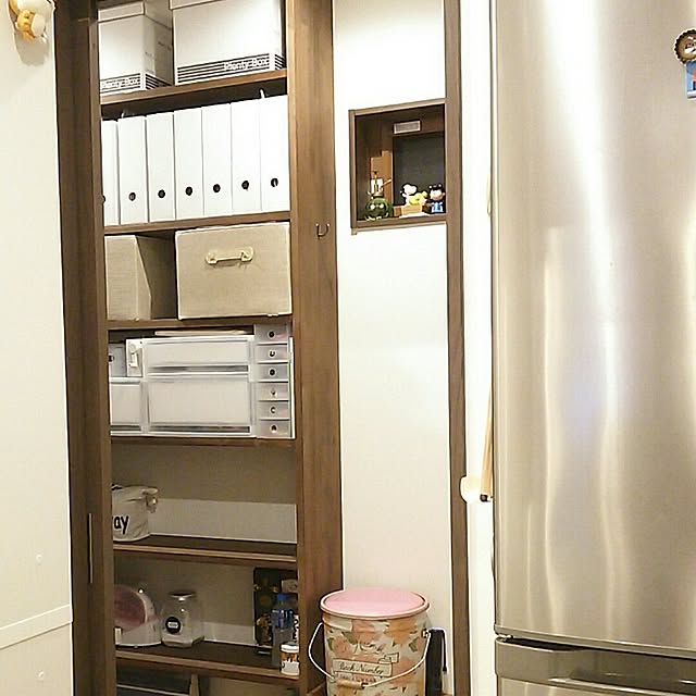 棚/無印良品/IKEA/パントリー/ダイソー...などのインテリア実例 - 2017-05-16 14:03:46