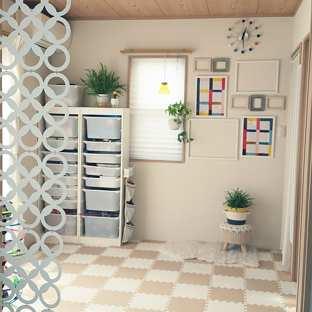 ベッド周り/和室/観葉植物/カラフルな部屋/IKEAのインテリア実例 - 2020-01-13 12:35:18