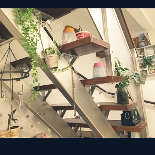 壁/天井/雑貨/観葉植物/照明/フェイクグリーン...などのインテリア実例 - 2015-12-15 09:44:17