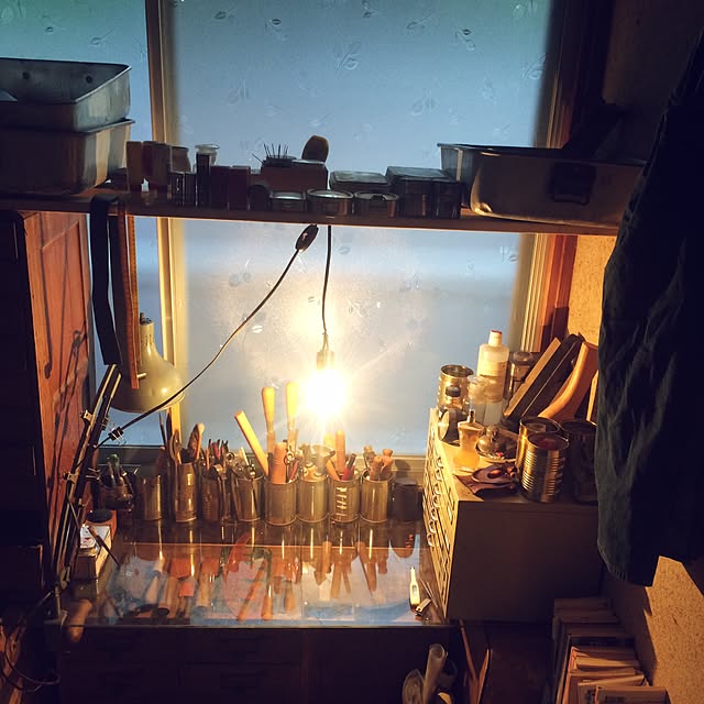 机/アンティーク/DIY/一人暮らし/男前...などのインテリア実例 - 2017-06-06 07:23:56