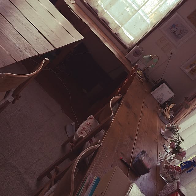 リビング/DIY/ハンドメイド/カフェ風のインテリア実例 - 2015-12-04 10:34:02