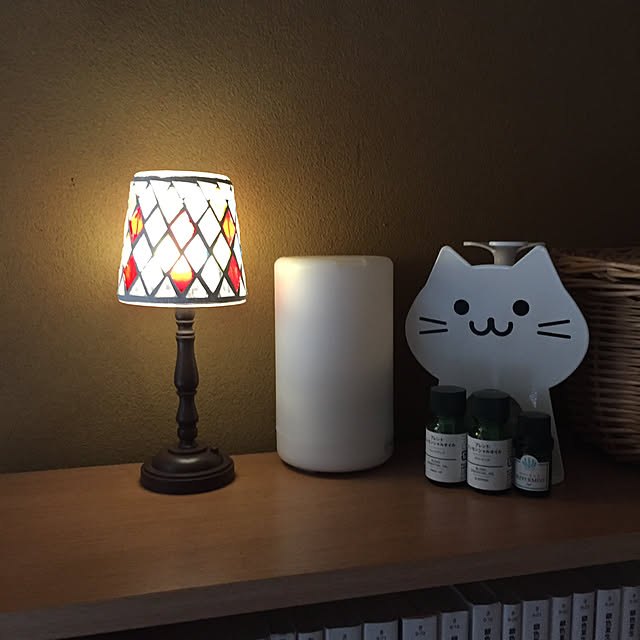 キッチン/ステンドグラス風/アンティーク調ライト/ダイソー/キャンドルホルダー...などのインテリア実例 - 2018-06-23 20:34:39