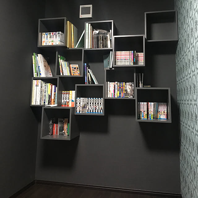 棚/DIY/IKEA/アクセントクロス/アクセントウォール...などのインテリア実例 - 2018-01-06 11:27:35