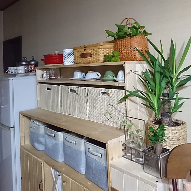 キッチン/NO GREEN NO LIFE/DIY/雑貨/ニトリのインテリア実例 - 2018-07-30 21:53:07