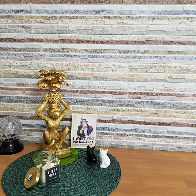 玄関/入り口/お気に入り/コメントうれしいです/インテリア雑貨/ダイソー...などのインテリア実例 - 2020-07-16 10:21:05