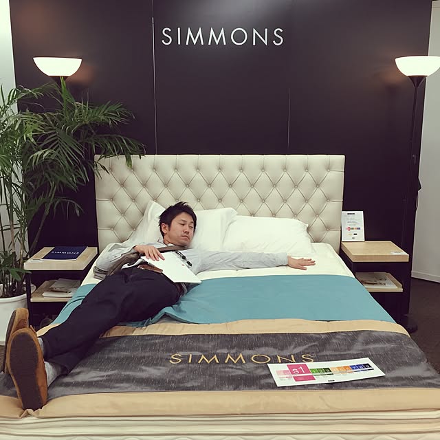ベッド周り/ベッド/Simmons/買ってないけど/interior fairのインテリア実例 - 2016-01-12 16:46:42