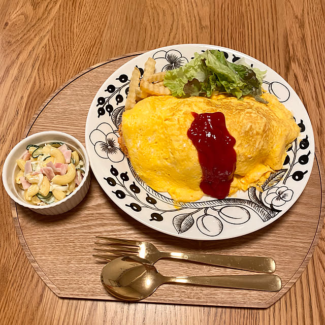 机/オムライス♡/オムライス/ブラパラ/パラティッシブラック...などのインテリア実例 - 2026-04-25 00:23:38