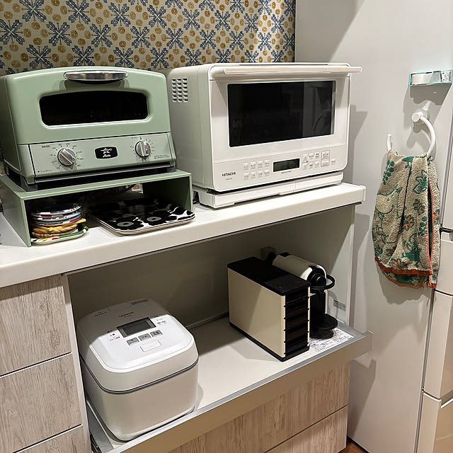 キッチン/アラジントースター/パナソニック　ラクシーナ/モニター応募投稿/サンゲツ壁紙...などのインテリア実例 - 2025-05-14 19:01:44