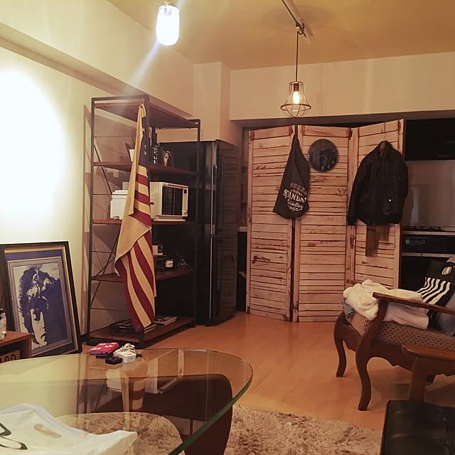 部屋全体/男前/アンティークのインテリア実例 - 2016-04-24 08:34:13