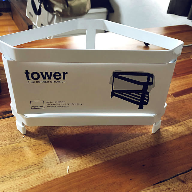 yoiroの山崎実業-三角コーナー タワー tower ごみ箱 ダストボックスの家具・インテリア写真