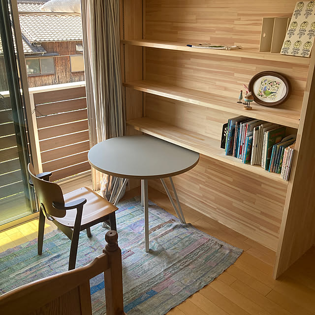 KANADEMONO THE CAFE TABLE / リノリウム White Steel KANADEMONO THE CAFE TABLE / リノリウム White Steel