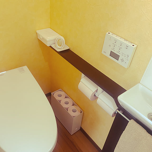 無印良品 収納/無印良品/トイレの収納/トヨタホーム/バス/トイレのインテリア実例 - 2020-03-29 13:58:33