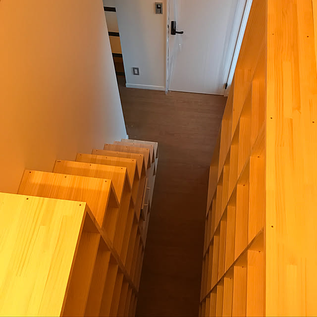 棚/ロフト階段/本棚DIY/造作棚/建築中のインテリア実例 - 2018-07-05 21:41:22