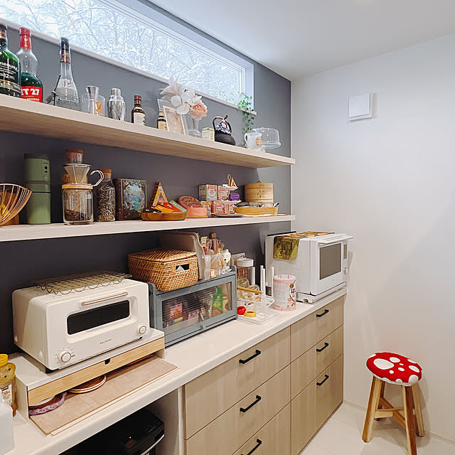 キッチン/アクセントクロス/ルノンRM878/ルノンRM826/ルノン壁紙...などのインテリア実例 - 2026-03-04 20:28:29