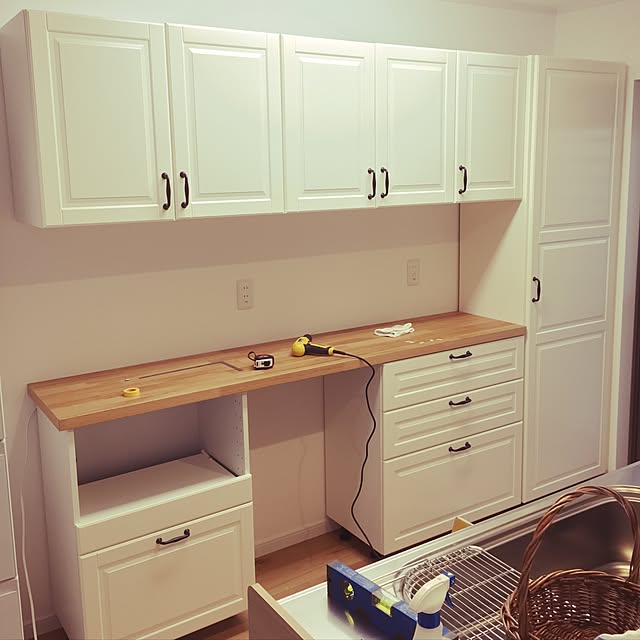 キッチン/IKEA/DIY/ナチュラルのインテリア実例 - 2017-02-11 23:23:40
