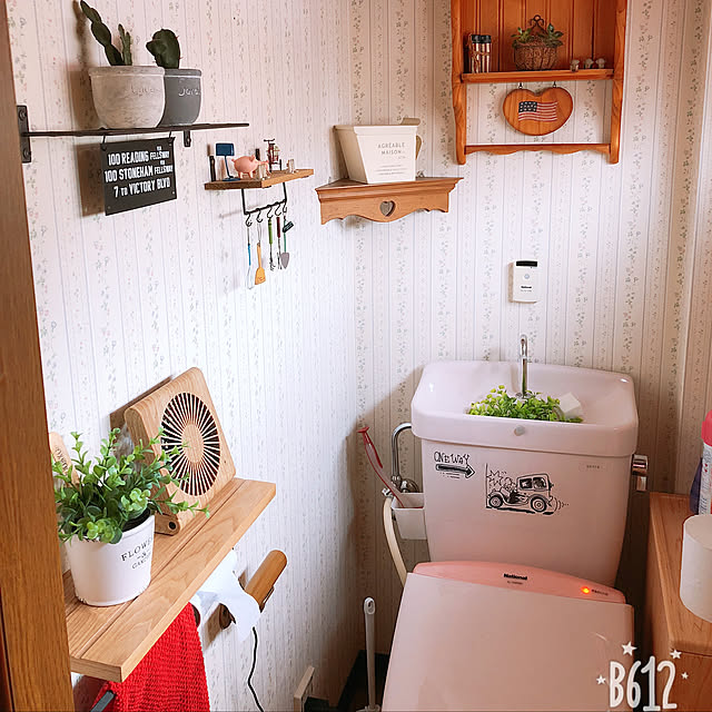 バス/トイレ/セリア/ニトリ/雑貨/観葉植物のインテリア実例 - 2018-06-08 14:29:18