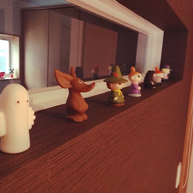 棚/ムーミンのインテリア実例 - 2015-03-19 17:27:56