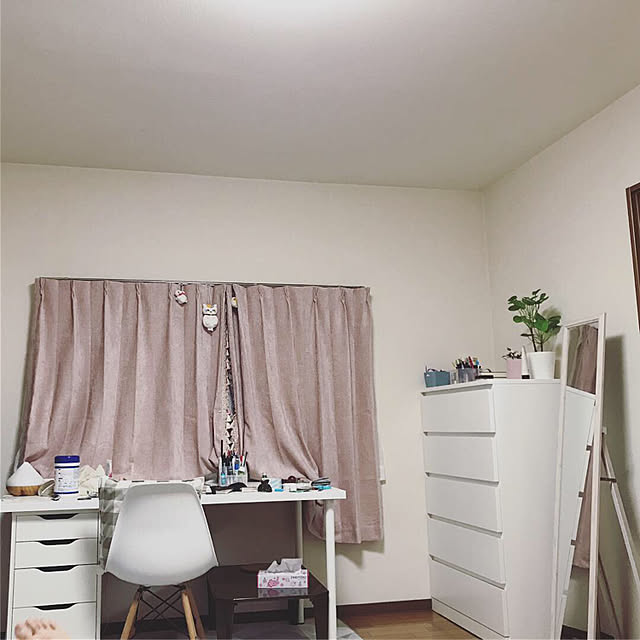 観葉植物/IKEA/一人暮らし/北欧/机のインテリア実例 - 2019-04-09 21:28:42
