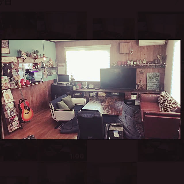 リビング/DIY/100均/男前のインテリア実例 - 2019-01-12 07:54:17