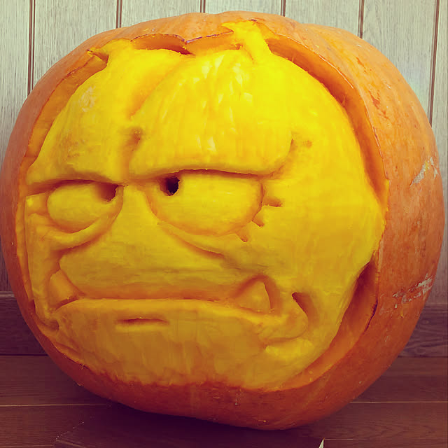 ジャックオーランタン/かぼちゃ/ハロウィン/DIY/玄関/入り口のインテリア実例 - 2019-10-28 12:54:45