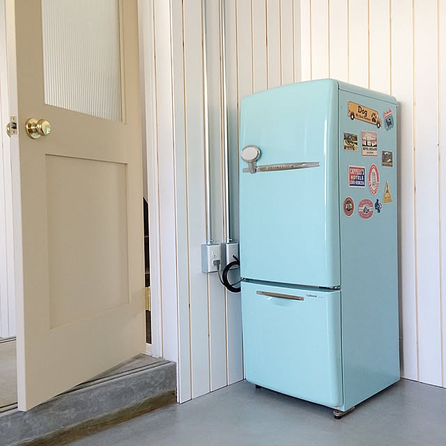 レトロデザイン冷凍冷蔵庫 ウィルフリッジミニ WiLL FRIDGE mini