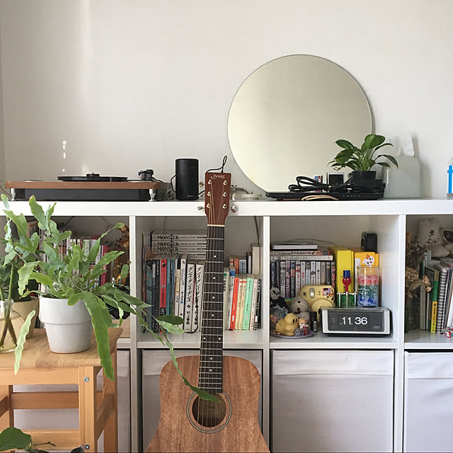 reikaのイケア-[IKEA/イケア/通販]KALLAX カラックス シェルフユニット, ホワイト【北欧・キャビネット・ディスプレイラック・オープンシェルフ】[I](d)(20351884)の家具・インテリア写真